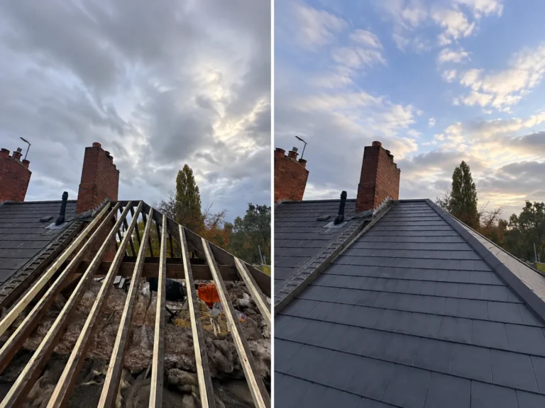restoration of a roof in uk